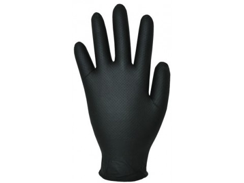 Γάντια Νιτριλίου για διαλυτικά &Μηχανικούς Σαγρέ 