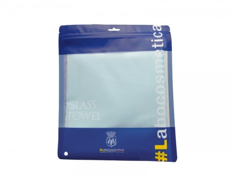 ΠΕΤΣΕΤΑ LABOCOSMETICA GLASS TOWEL ΓΙΑ ΤΟΝ ΚΑΘΑΡΙΣΜΟ ΤΖΑΜΙΩΝ 60x40 280gsm